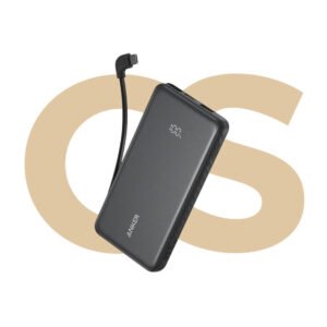 Anker Zolo Power Bank 10,000mAH 22.5W Built-In USB-C Cable -A110DH11 - Gemy Store