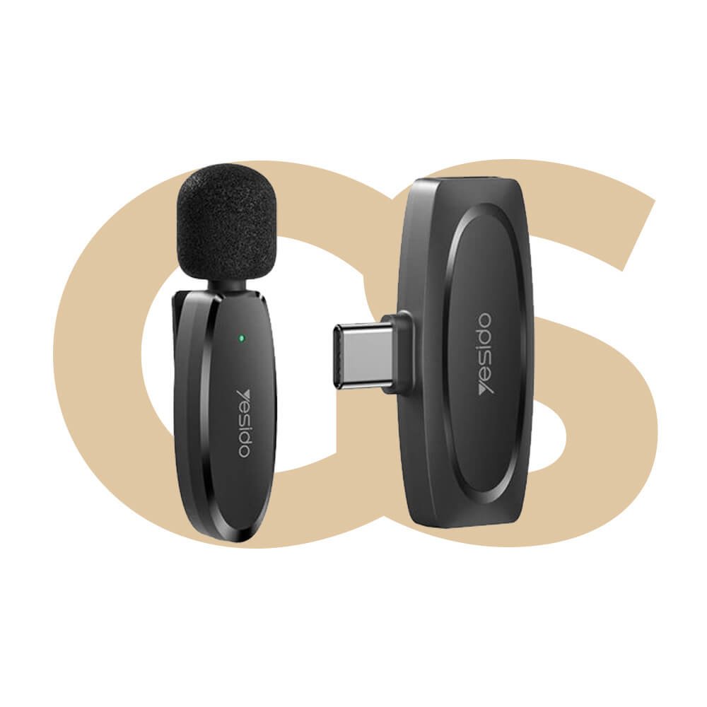 Yesido Wireless Microphone, Type-C Connector, KR11
